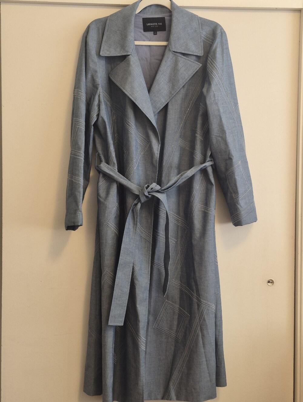 Lafayette 148 Belted Trench Coat